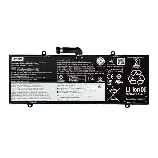 laptop accu voor LENOVO L21C4PE3 L21M4PE4