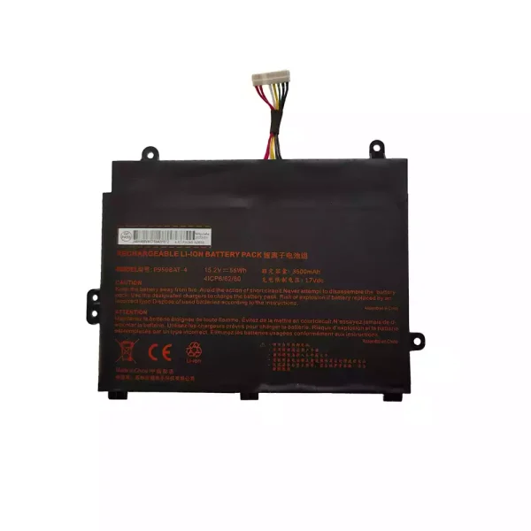 laptop accu voor P950BAT-4