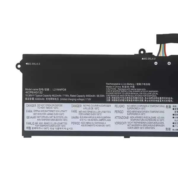 laptop accu voor LENOVO L21C4PD8 L21D4PD8 L21L4PD8 L21M4PD8 - Afbeelding 3
