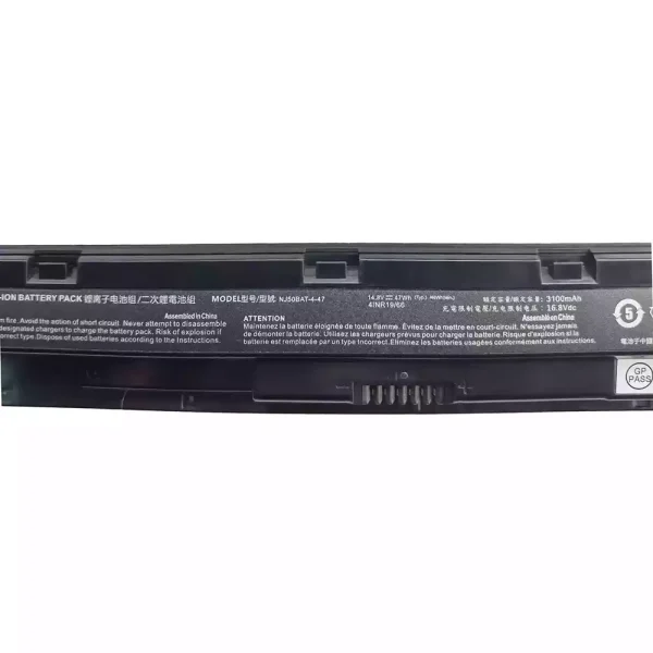 laptop accu voor CLEVO NJ50BAT-4-47 - Afbeelding 2