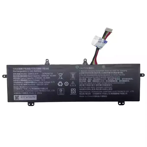 laptop accu voor 5264C0-2S1P,Haier Leadpie M1 GREAT Ditecma