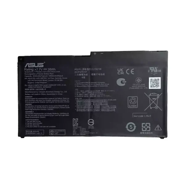 laptop accu voor ASUS C21N2106