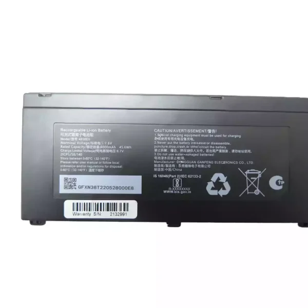 laptop accu voor 4858E0 - Afbeelding 3