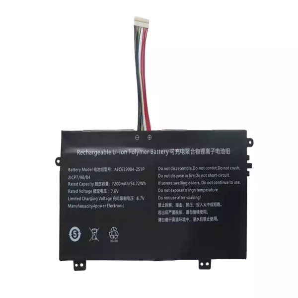laptop accu voor AEC639084-2S1P - Afbeelding 3