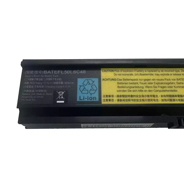 laptop accu voor ACER BATEFL50L6C48 - Afbeelding 2