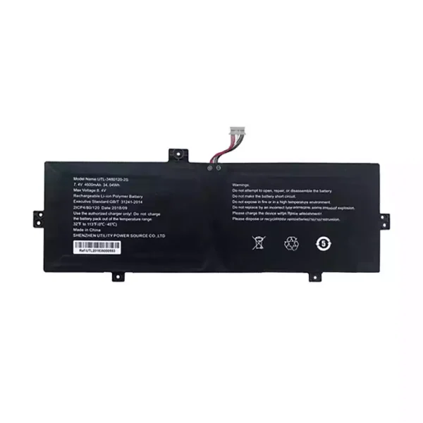 laptop accu voor UTL-3480120-2S