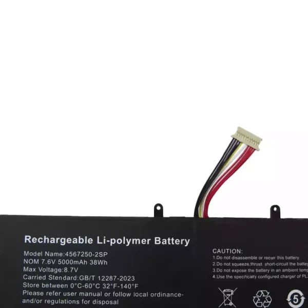 laptop accu voor 4567250-2SP - Afbeelding 2