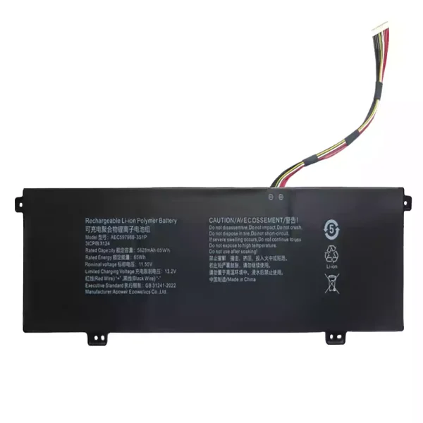 laptop accu voor AEC597988-3S1P