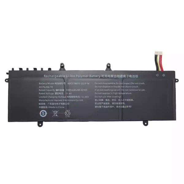 laptop accu voor AEC578870-3S1P AEC578870-3S1P-N