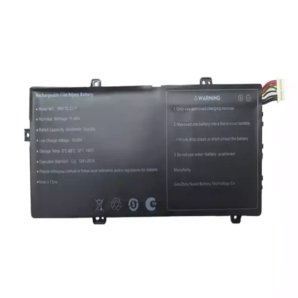 laptop accu voor 996170-3S1P