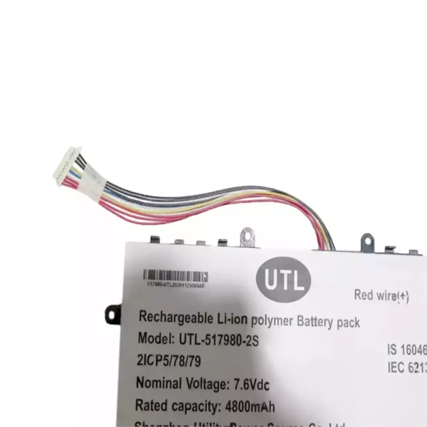 laptop accu voor UTL-517980-2S - Afbeelding 3