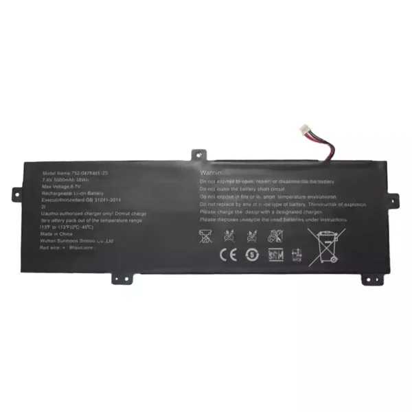 laptop accu voor 752-0478131-2S