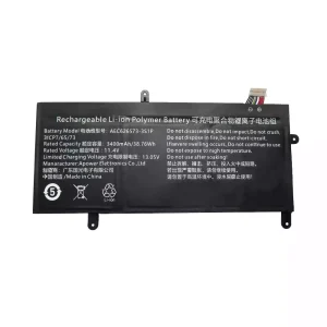 laptop accu voor AEC626573-3S1P