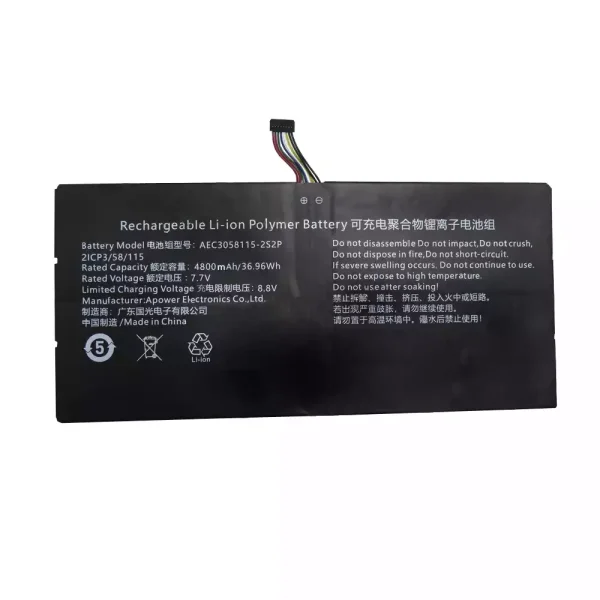 laptop accu voor AEC3058115-2S2P