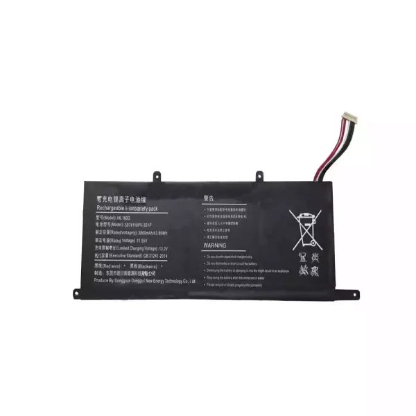 laptop accu voor DEEQ HL160G 5074116PV-3S1P
