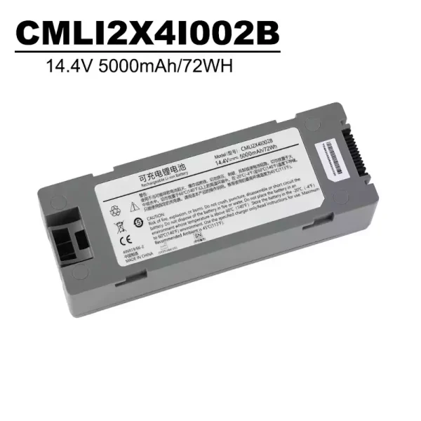 Vervangende Accu Compatibel met COMEN CMLI2X4I005B CMLI2X4I002B - Afbeelding 2