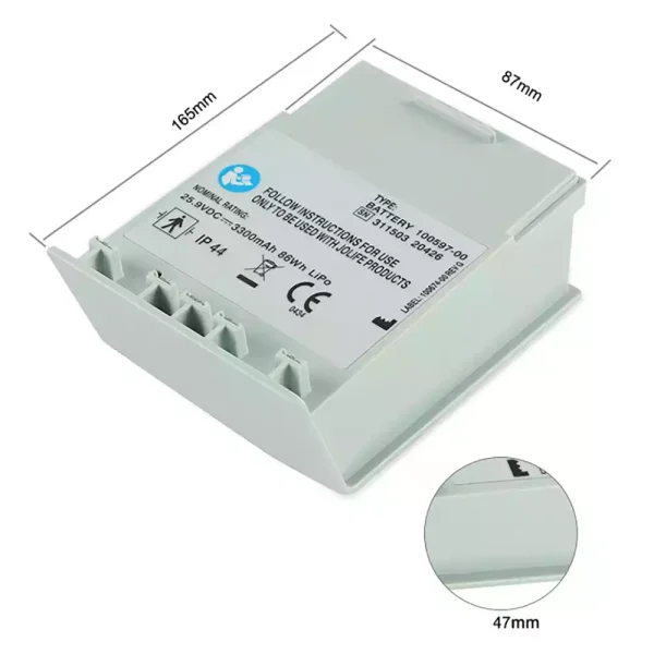 Vervangende Accu Compatibel met Medtronic LUCAS 2,100597-00 - Afbeelding 2