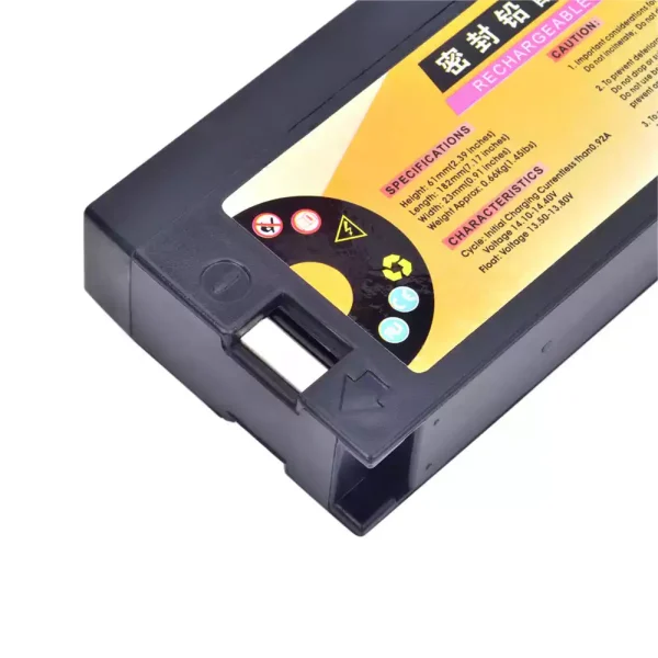 Vervangende Accu Compatibel met MINDRAY iPM-9800 IPM 9800 - Afbeelding 4