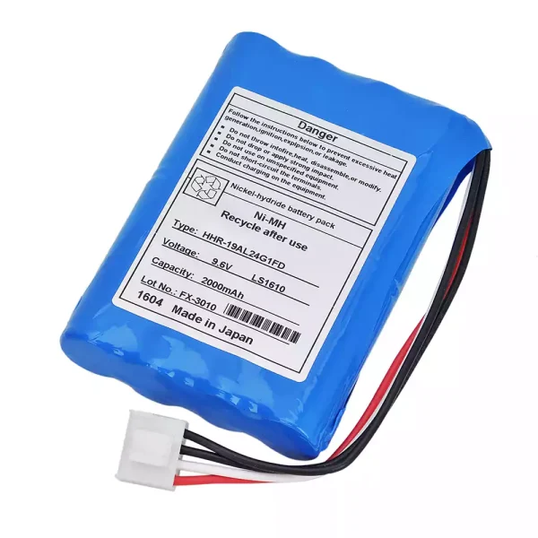 Vervangende Accu Compatibel met Fukuda FX-3010 FCP-3610 HHR-19AL24G1FD LS1610 - Afbeelding 3