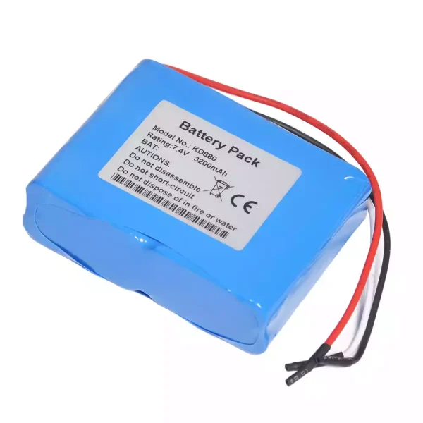 Vervangende Accu Compatibel met KD880 - Afbeelding 3