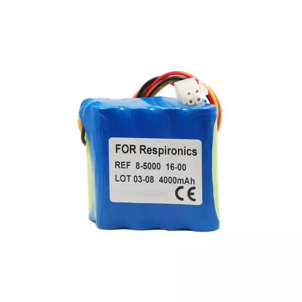 Vervangende Accu Compatibel met 8-5000 16-00,RESPIRONICS BiPAP Focus Ventilator