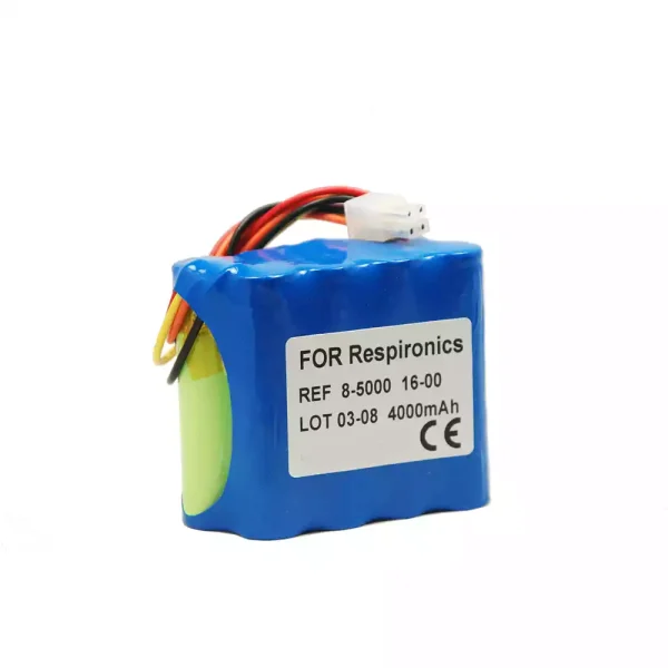 Vervangende Accu Compatibel met 8-5000 16-00,RESPIRONICS BiPAP Focus Ventilator - Afbeelding 2