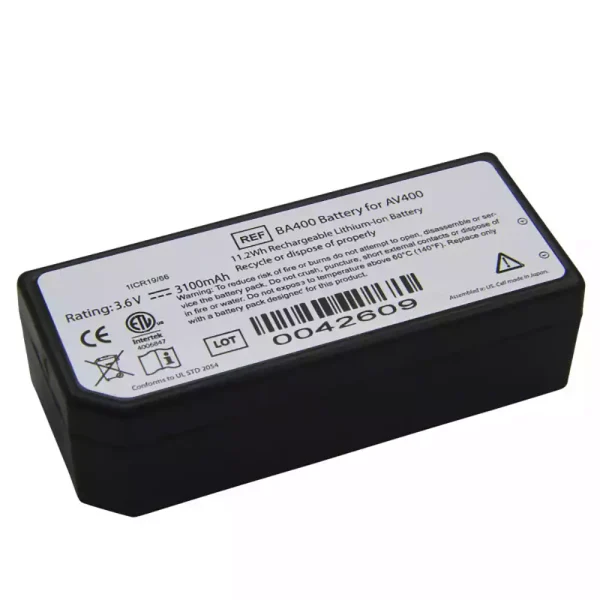 Vervangende Accu Compatibel met BA400,Veins AccuVein AV400 - Afbeelding 3