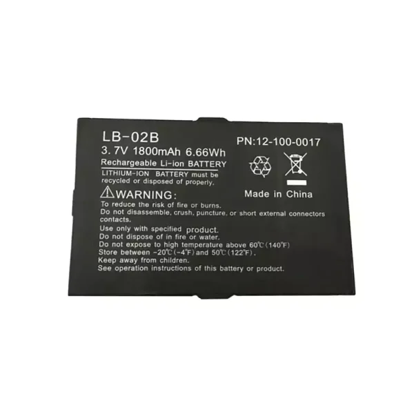 Vervangende Accu Compatibel met BIOLIGHT LB-02B AnyYiew A2