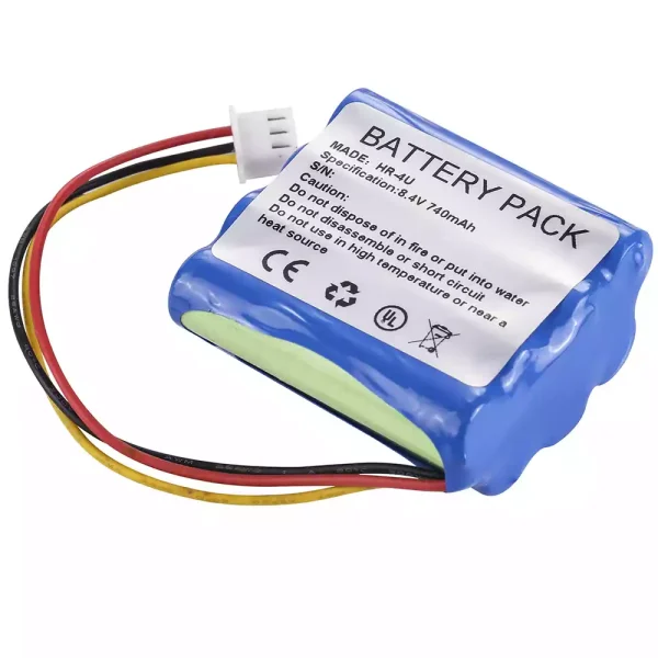 Vervangende Accu Compatibel met Vocastim trainer HR-AAA4U-1000-F3+F4,PA-A2743-R003 - Afbeelding 3