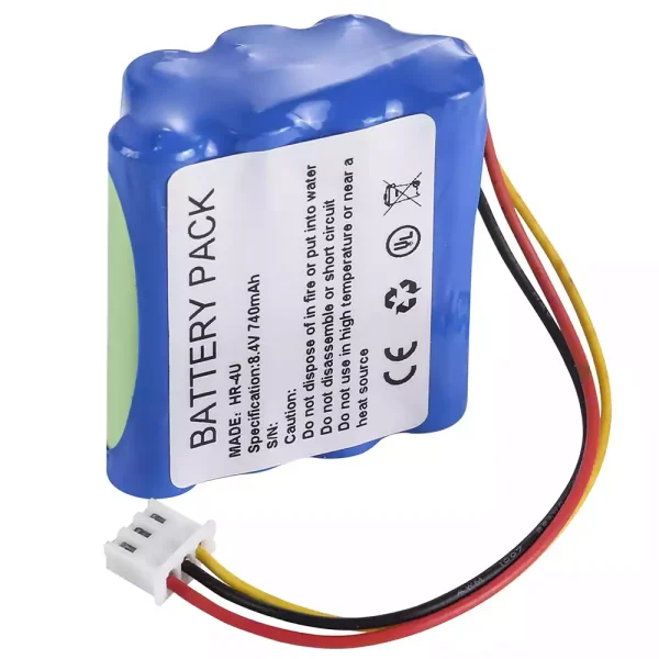 Vervangende Accu Compatibel met Vocastim trainer HR-AAA4U-1000-F3+F4,PA-A2743-R003 - Afbeelding 4