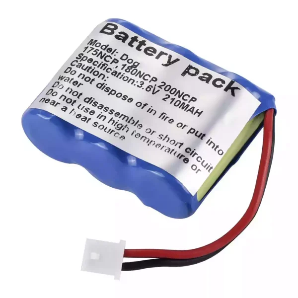 Vervangende Accu Compatibel met Dogtra 175NCP,180NCP,200NCP,202NCP,210NCP,22000NCP,EF-3000,YS-500 Collar,BP20R,35AAAH3BMX - Afbeelding 2