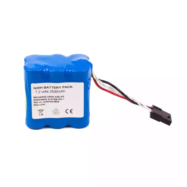 Vervangende Accu Compatibel met KEELER 65808 250AFH6YMXZ EP39-22079 1202-P-6229 291980 - Afbeelding 2