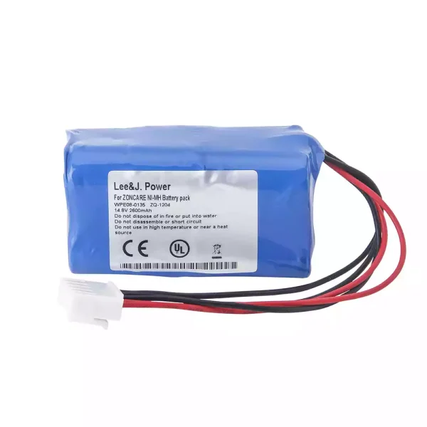 Vervangende Accu Compatibel met Zoncare WPE08-0135,WPF01-0813,WPD04-0178,WPE04-0184,WPF12-0197,WPD07-0035,WPD-0080