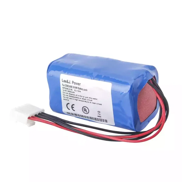 Vervangende Accu Compatibel met Zoncare WPE08-0135,WPF01-0813,WPD04-0178,WPE04-0184,WPF12-0197,WPD07-0035,WPD-0080 - Afbeelding 2