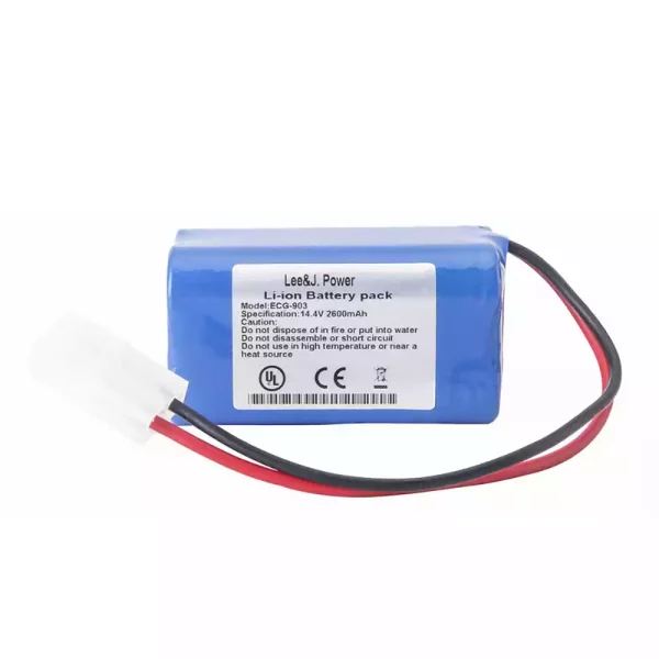 Vervangende Accu Compatibel met SPRING ECG-901A ECG-903