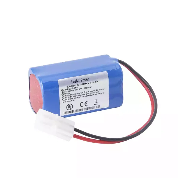 Vervangende Accu Compatibel met SPRING ECG-901A ECG-903 - Afbeelding 2