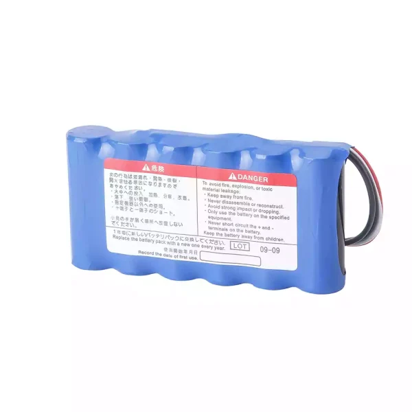 Vervangende Accu Compatibel met YS-085P6,NIHON KOHDEN OLV-2700 OLV-2700 K OLG-2800 - Afbeelding 3