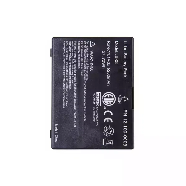 Vervangende Accu Compatibel met LB-08,12-100-0003,BIOLIGHT A5 A6 A8 Q3 V6
