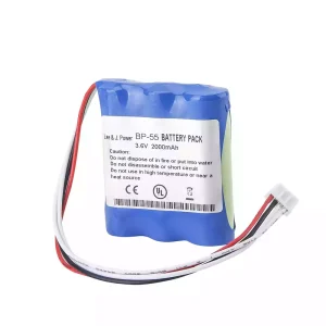 Vervangende Accu Compatibel met TOP BP-55 59873353 HHR-15F3G1,TOP-5500,TOP5500