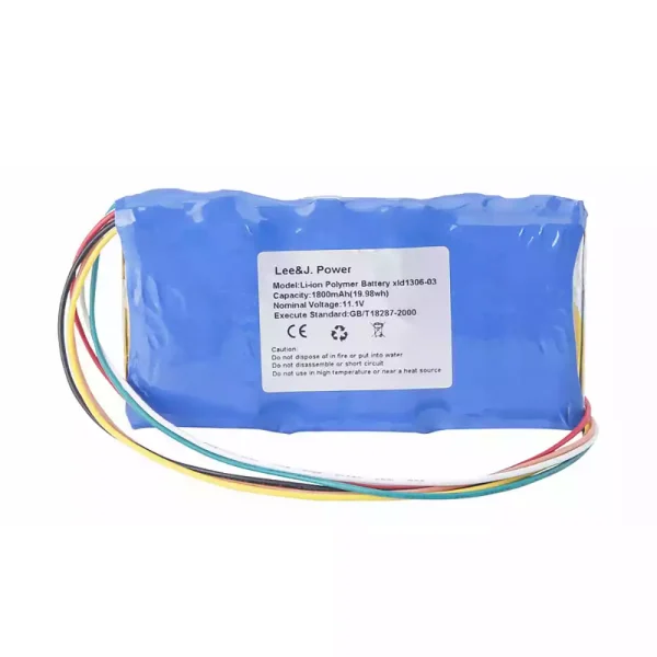 Vervangende Accu Compatibel met XLD1306-03,Aricon ECG-3D