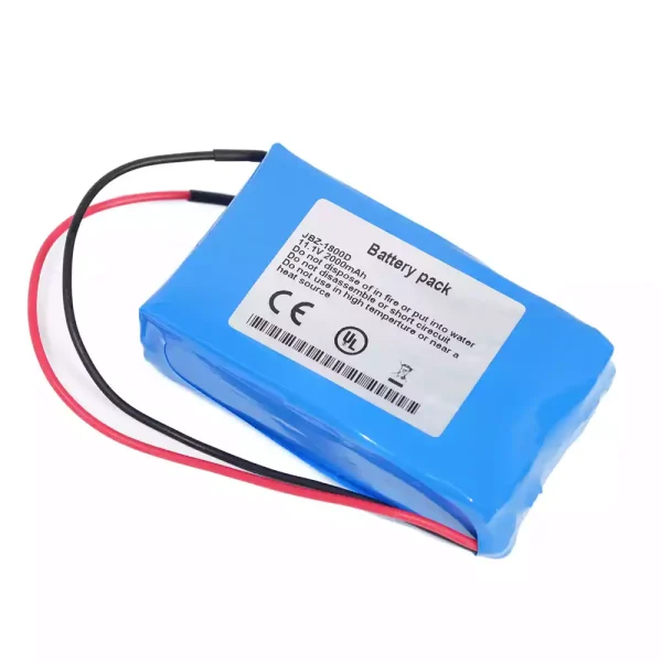 Vervangende Accu Compatibel met KAYO654169-3S JZB-1800 JZB-1800D - Afbeelding 2
