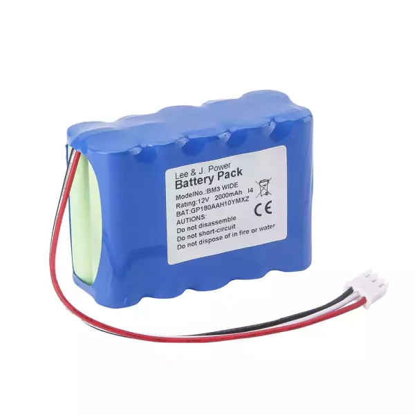 Vervangende Accu Compatibel met Korea Bionet BM3 WIDE GP180AAH10YMXZ - Afbeelding 3