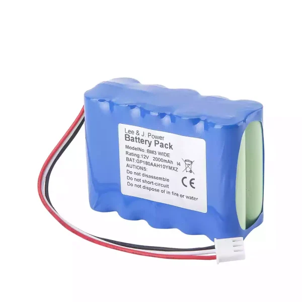 Vervangende Accu Compatibel met Korea Bionet BM3 WIDE GP180AAH10YMXZ - Afbeelding 4