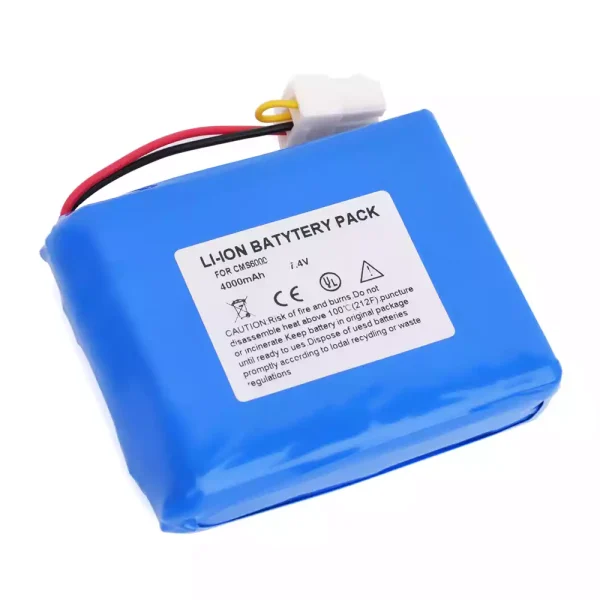 Vervangende Accu Compatibel met CONTEC CMS6000 HMS6500 855183P - Afbeelding 2