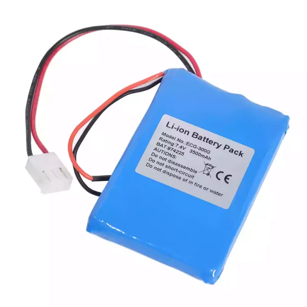 Vervangende Accu Compatibel met CONTEC ECG300G ECG-300G - Afbeelding 2