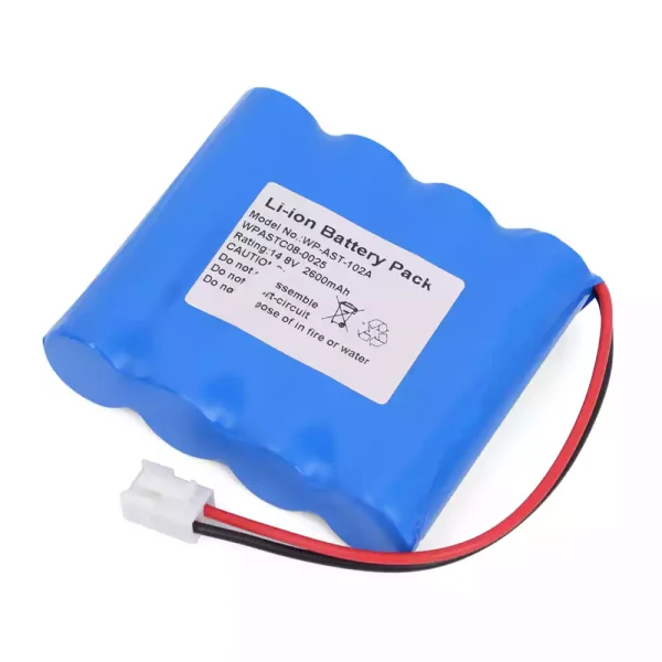 Vervangende Accu Compatibel met WP-AST-102A,WPASTC08-0025,Osen ECG-8112