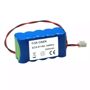 Vervangende Accu Compatibel met OSEN ECG-8110 ECG-8110A ECG-8130A