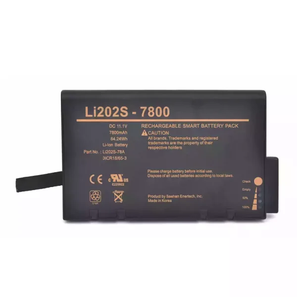 Vervangende Accu Compatibel met Spacelabs LI202S-7800,LI202S-78A,146-0127-00