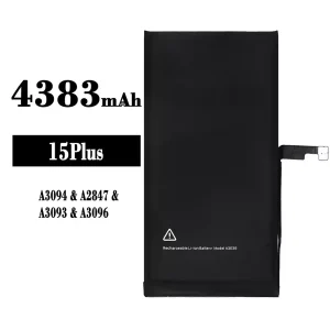 Accu A3039 voor iPhone 15 plus