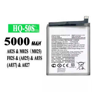 Accu HQ-50S voor Samsung A02S/M02S/M025/F02S/A025/A03S/A037/A027